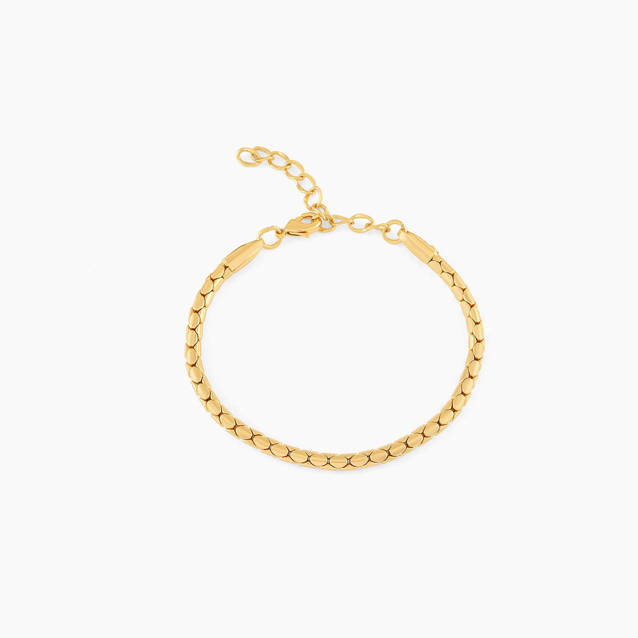 Men's Rattle Bracelet | 18K Pure Gold-Plated