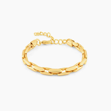 Men's Dominus Bracelet | 18K Premium Gold-Plated
