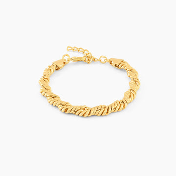Men's Aurelian Bracelet | 18K Luxury Gold-Plated