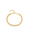Men's Gear Bracelet | 18K Genuine Gold-Plated