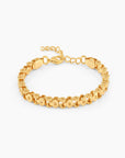 Men's Gear Bracelet | 18K Genuine Gold-Plated