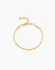 Men's Paperlink Bracelet | 18k Real Gold Plated