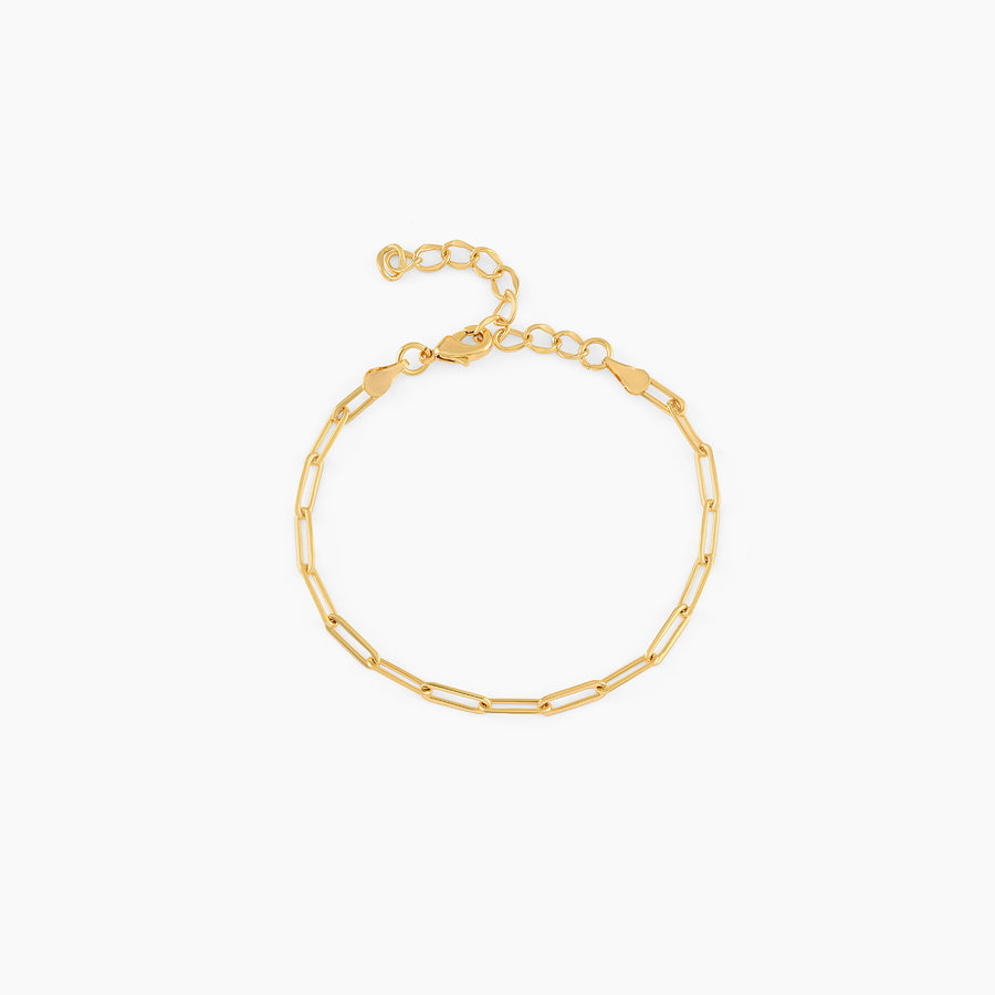 Men's Paperlink Bracelet | 18k Real Gold Plated