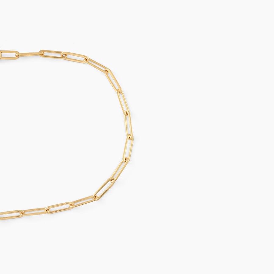 Men's Paperlink Bracelet | 18k Real Gold Plated