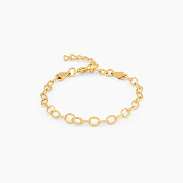 Men's Loop Bracelet | 18K Solid Gold-Plated