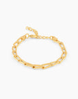 Men's Titan Bracelet | 18K Luxury Gold-Plated