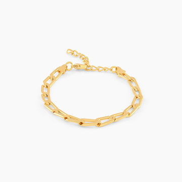 Men's Titan Bracelet | 18K Luxury Gold-Plated