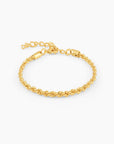 Men's Knot Bracelet | 18K Genuine Gold-Plated