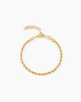 Men's Knot Bracelet | 18K Genuine Gold-Plated