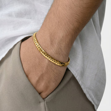Men's Tucano Bracelet | 18k Real Gold Plated
