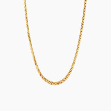 Men’s Urban Weave Chain | 18K Luxury Gold-Plated