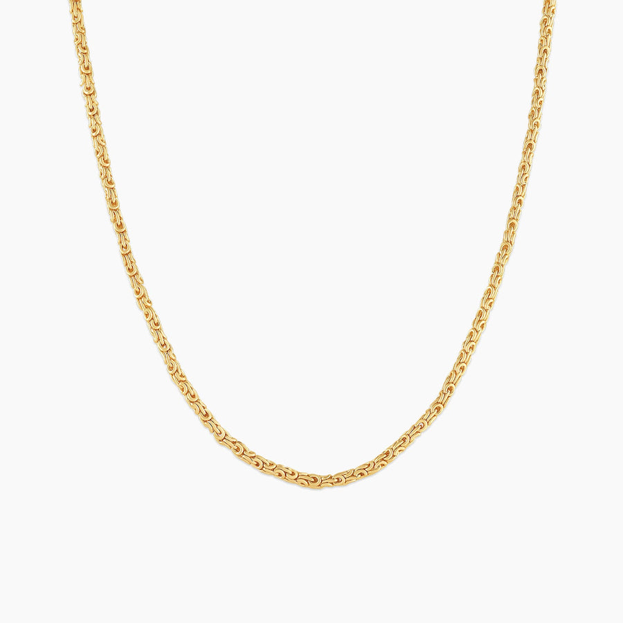 Men’s Corda Chain | 18K Thick Gold-Plated