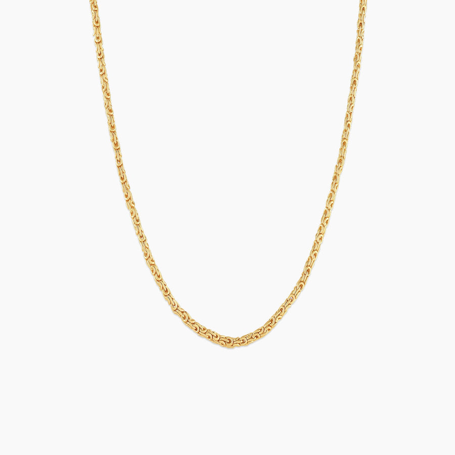 Men’s Corda Chain | 18K Thick Gold-Plated