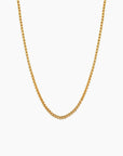 Men’s Box Chain | 18K Solid Gold-Plated