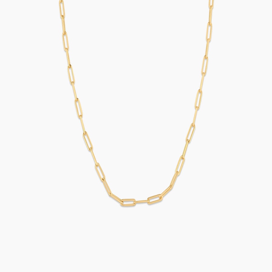 Men’s Paperlink Chain | 18K Pure Gold-Plated