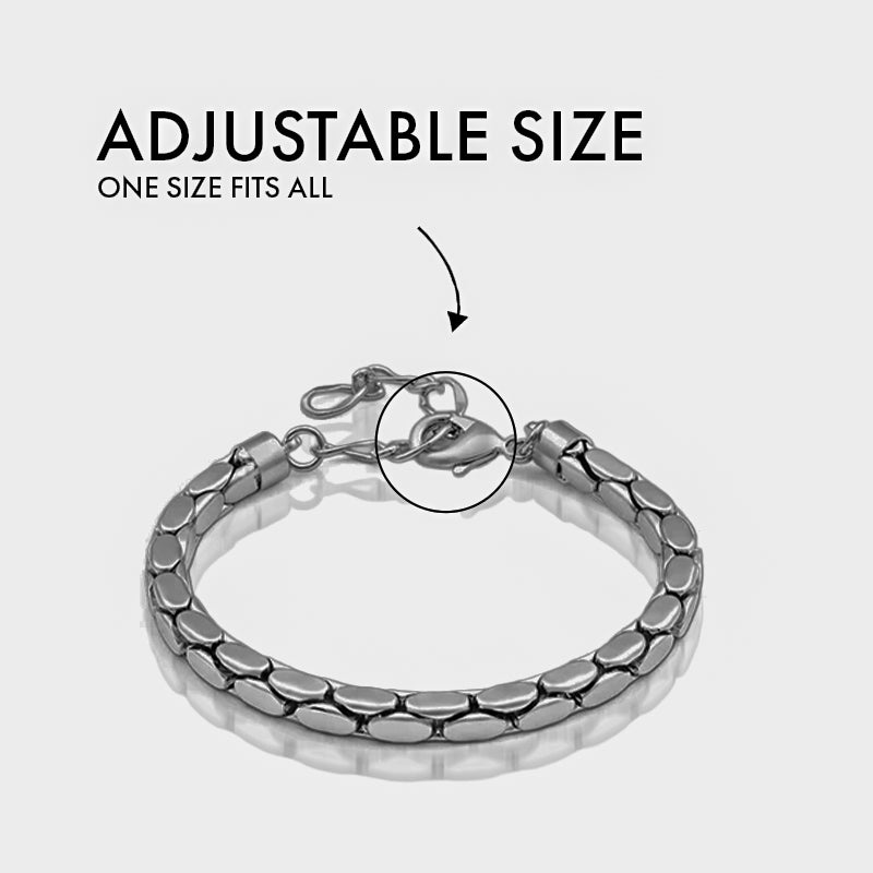 #Rhodium color Lobster Lock