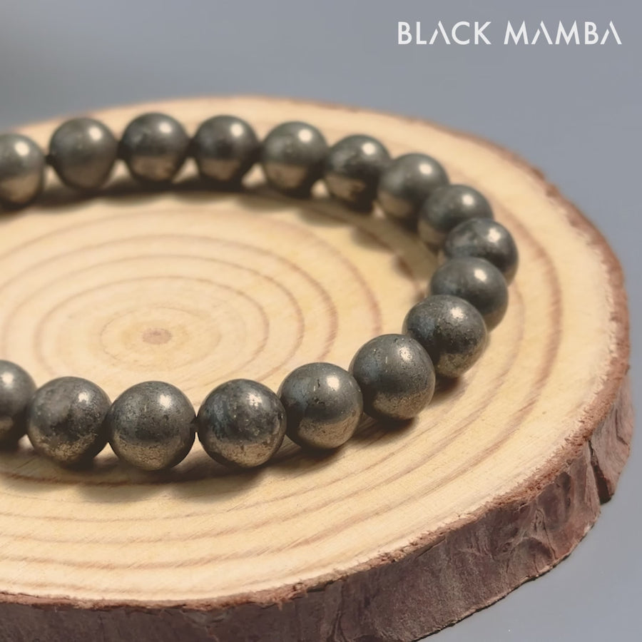 Pyrite Natural Stone Bracelet