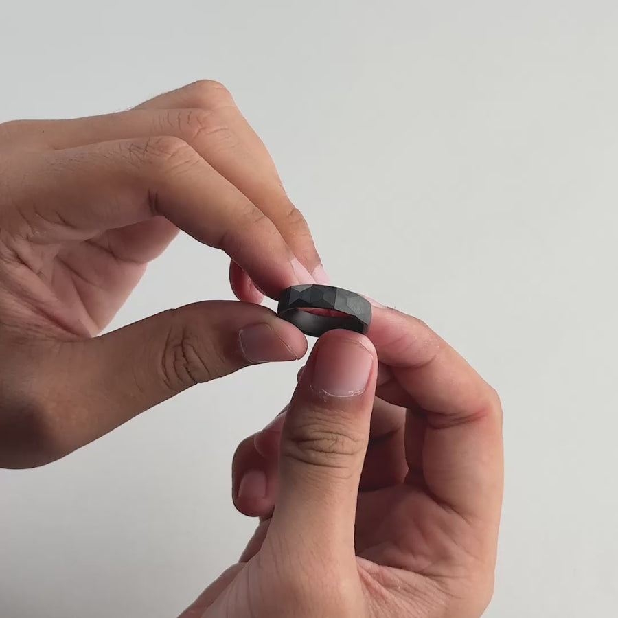 Men's prism ring