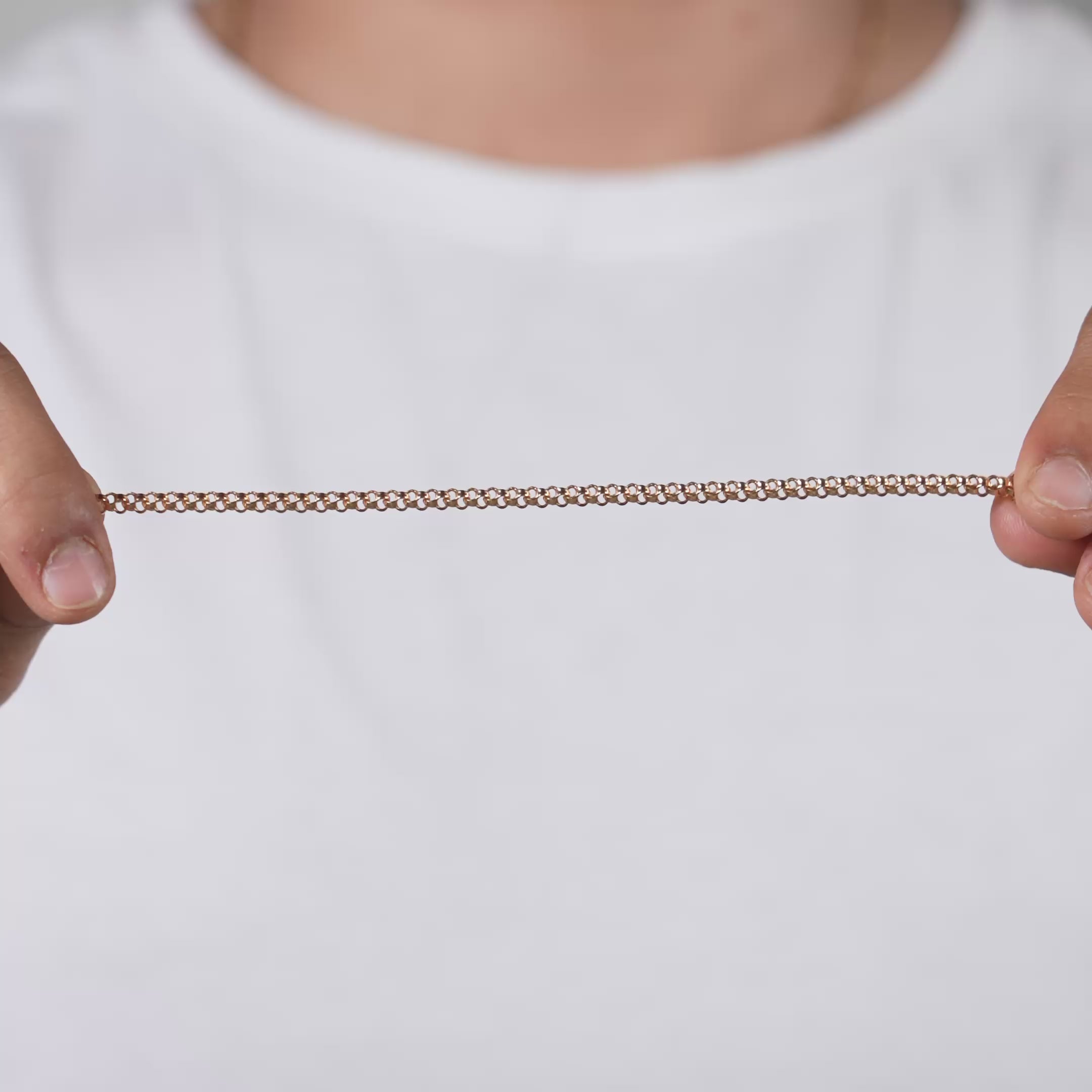 Men's Grid Bracelet | 18K Solid Gold-Plated
