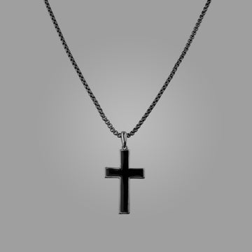 Cross Pendant With 22” Jared Chain