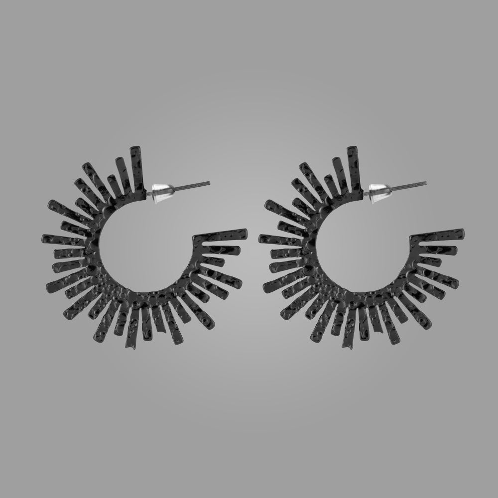 Women's Kaya Hoops | 18K Gold-Plated