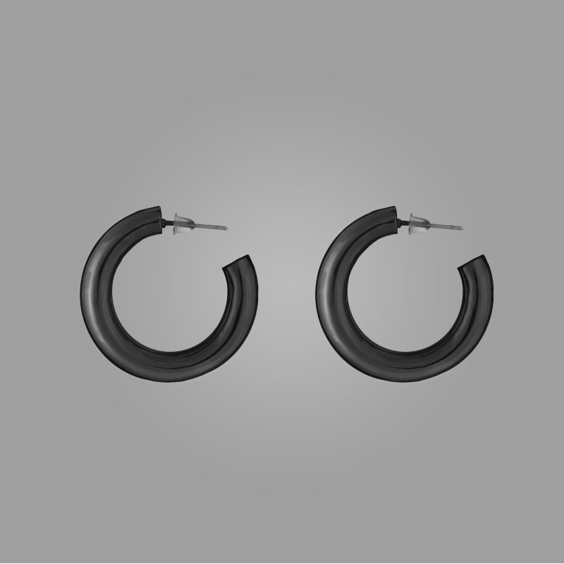 Women's Tube Hoops | 18K Gold-Plated